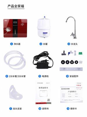 直飲RO反滲透凈水器 核心配件詳解與選購指南